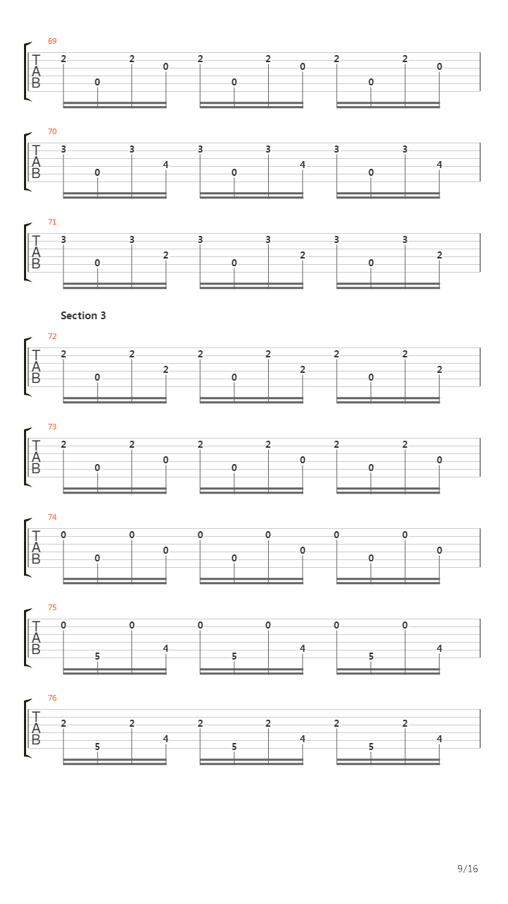 Prelude Suite 4吉他谱