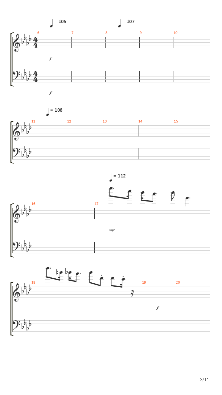 Tarkus Part Vii - Aquatarkus吉他谱