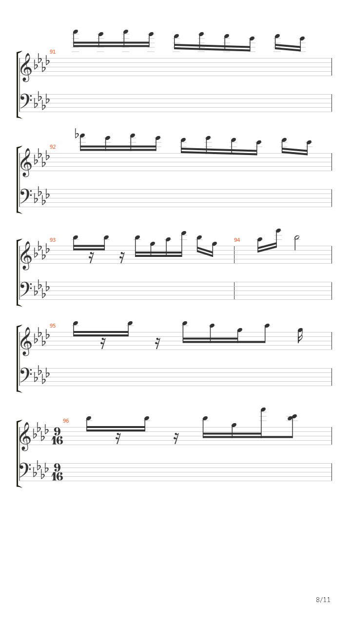 Tarkus Part Vii - Aquatarkus吉他谱