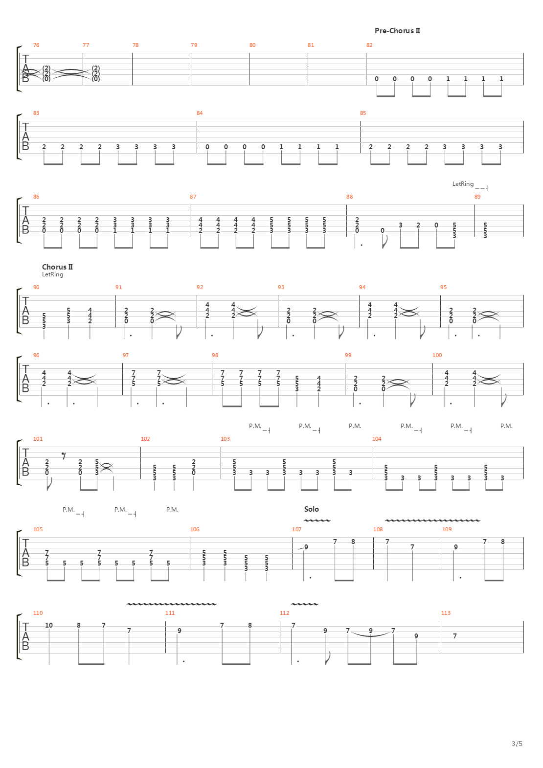 Alpenglow吉他谱