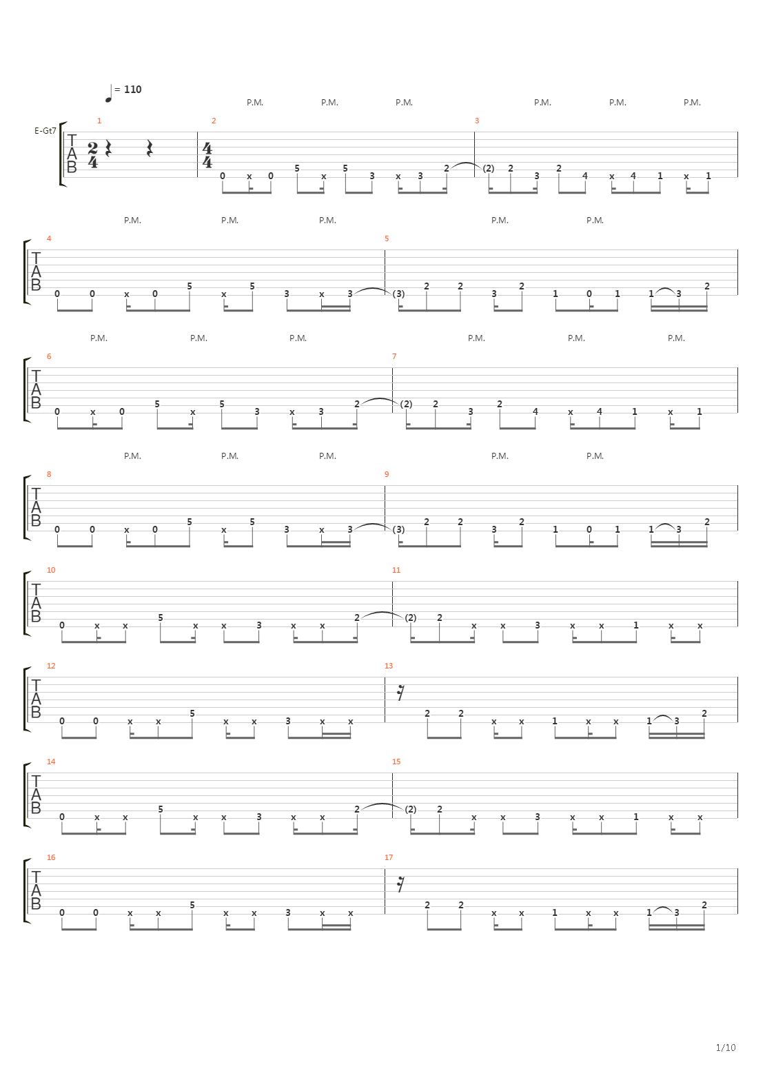 Zero吉他谱