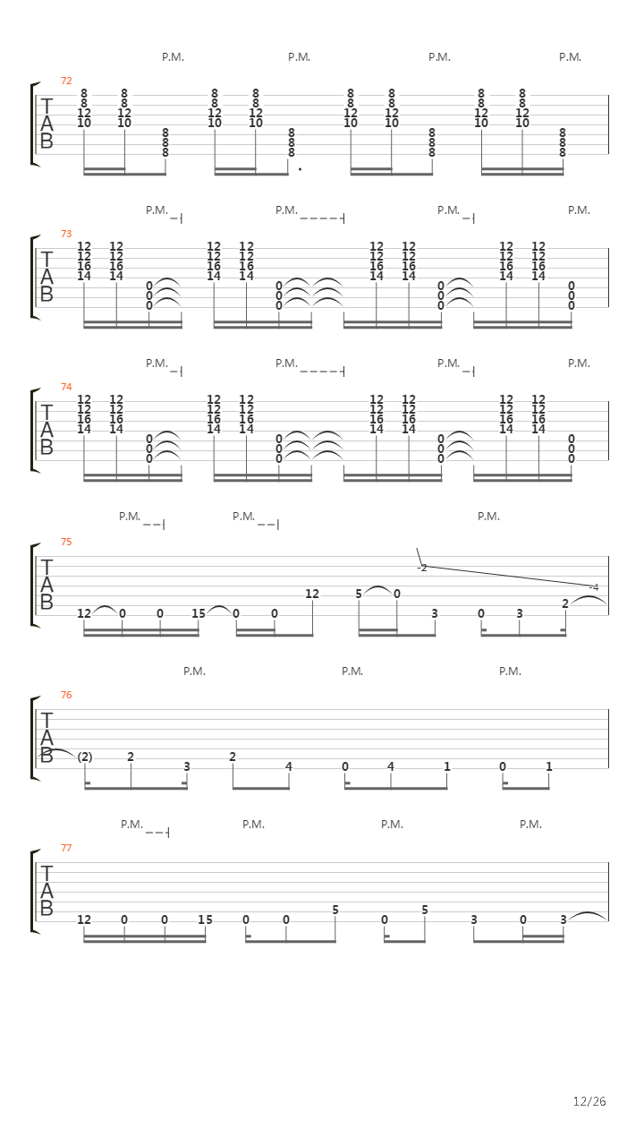 Zero吉他谱