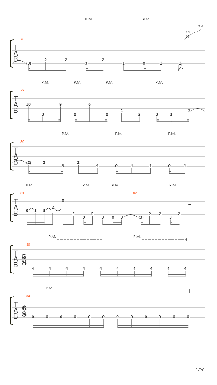 Zero吉他谱