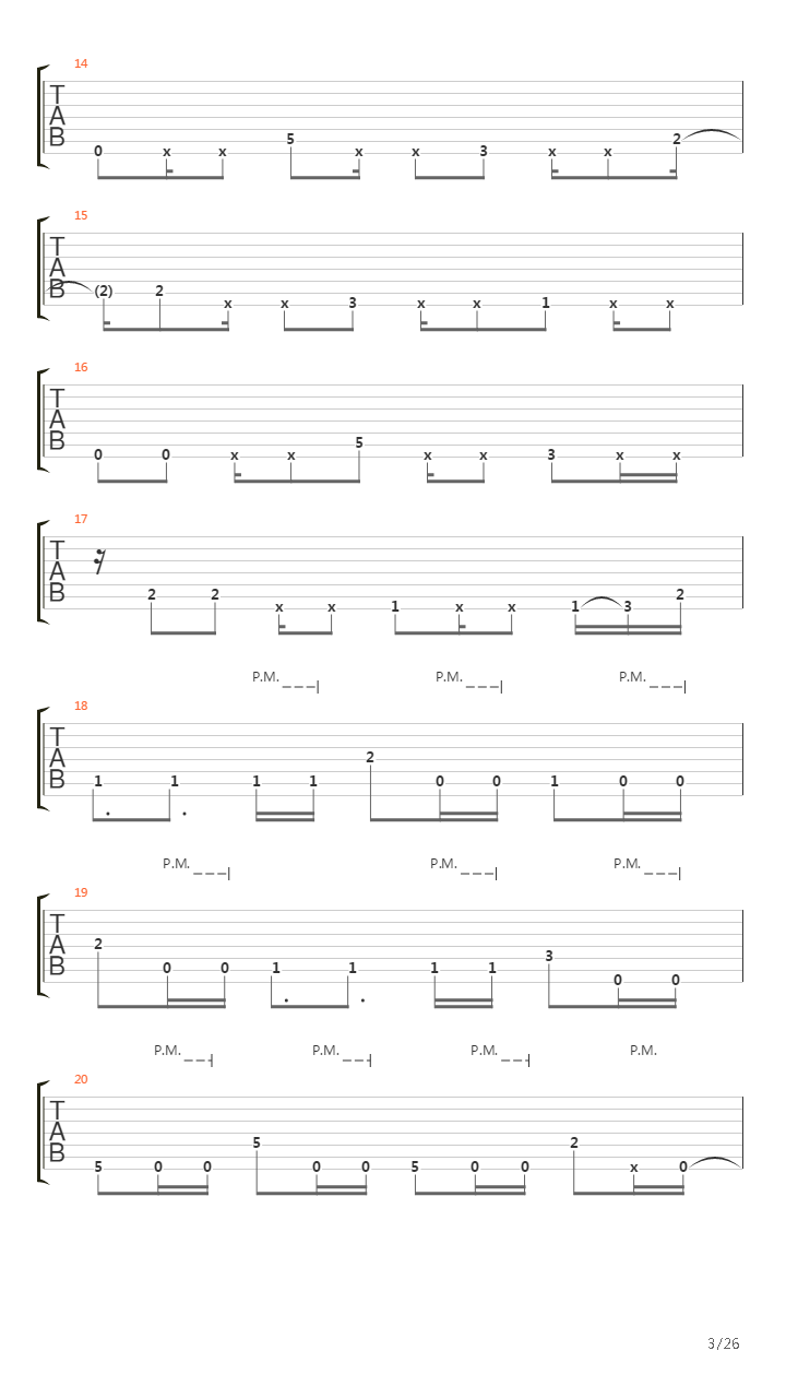 Zero吉他谱