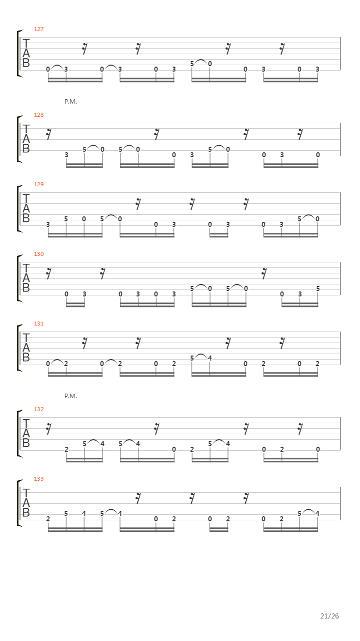 Zero吉他谱