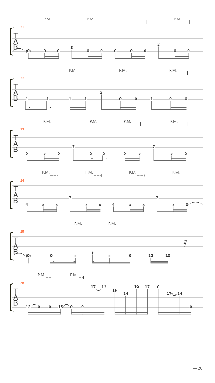 Zero吉他谱