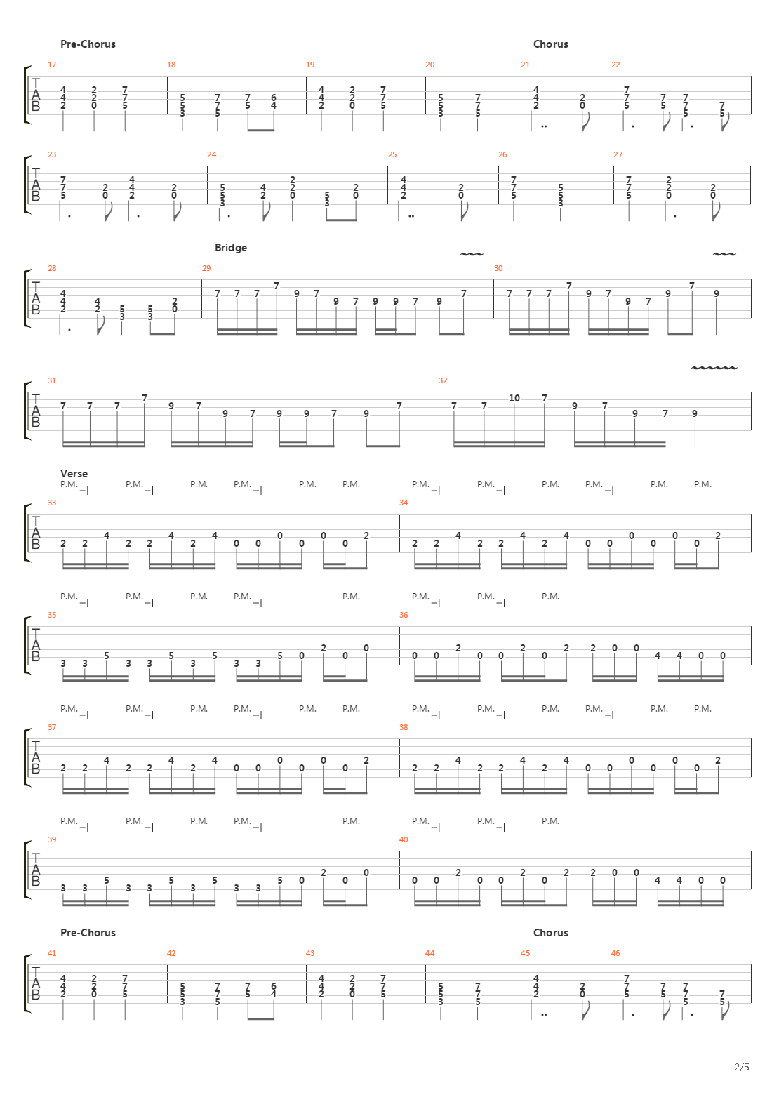 Into The West吉他谱