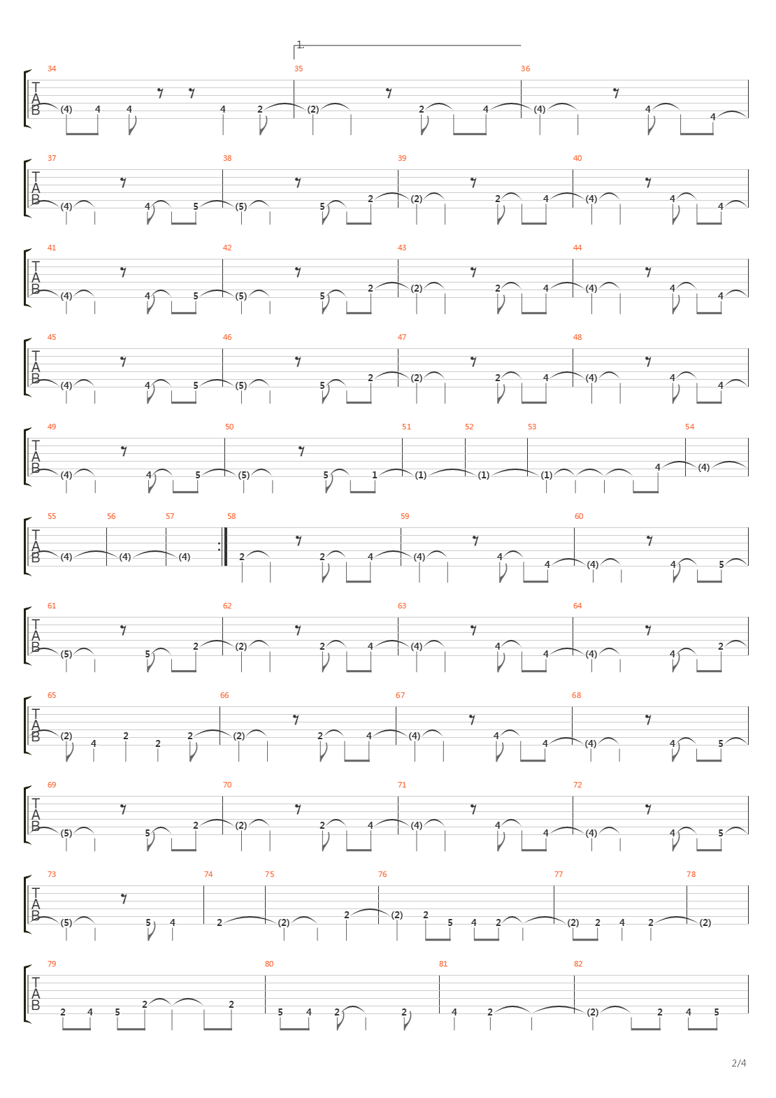 All Deliberate Speed吉他谱