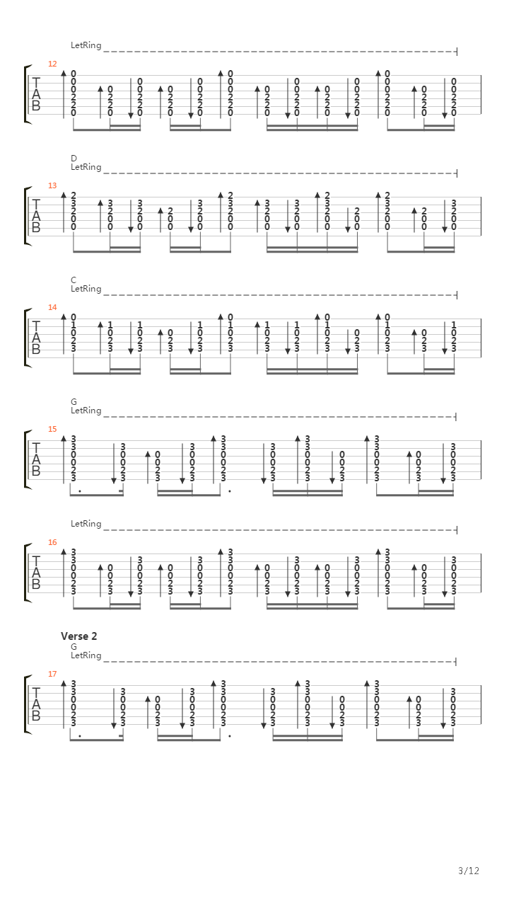 All My Little Words吉他谱