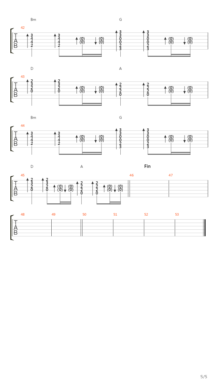 El Hada Y La Luna吉他谱