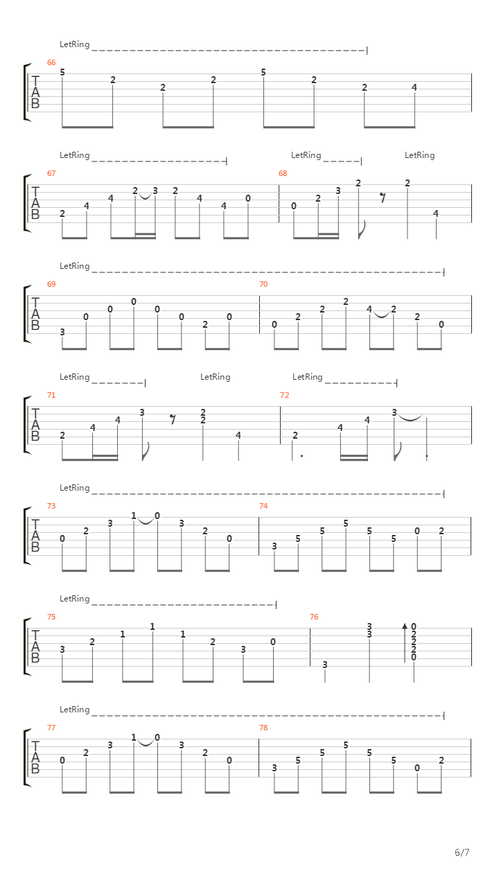 Zauber Der Nacht吉他谱