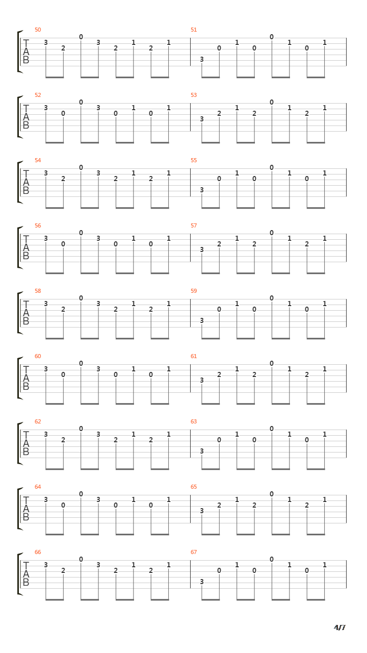 Obstacles吉他谱