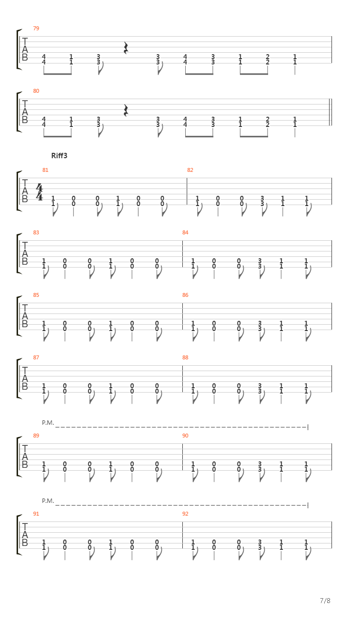 Burn吉他谱