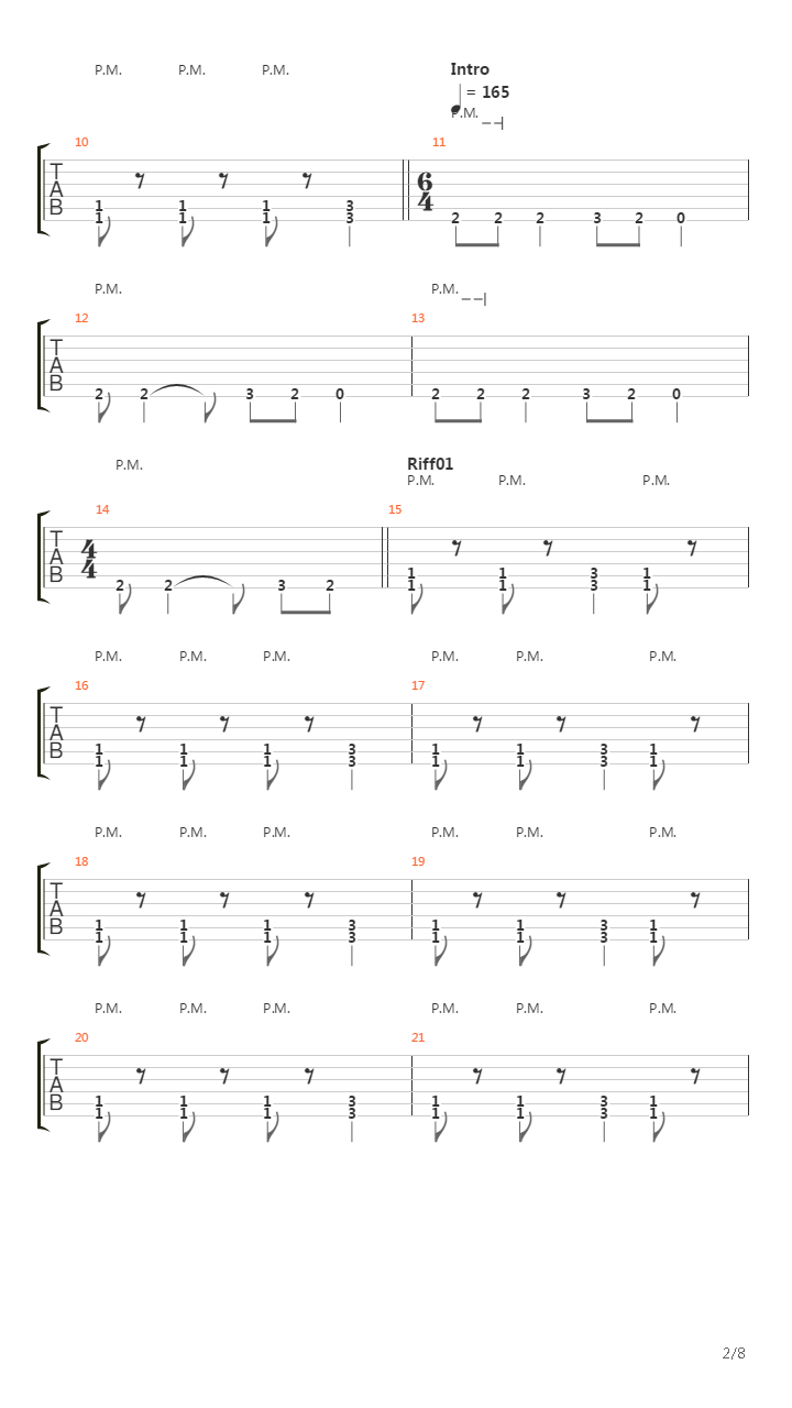 Method吉他谱