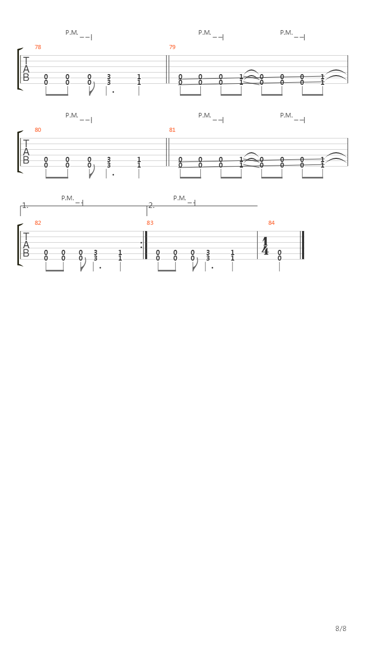Method吉他谱
