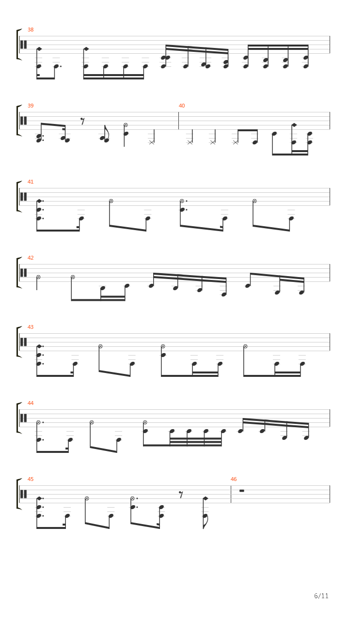 Supernova Drums吉他谱