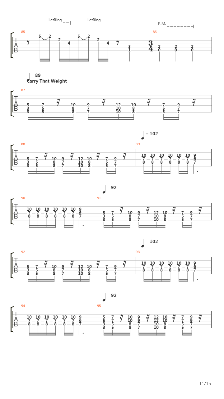 Act One Scene One吉他谱