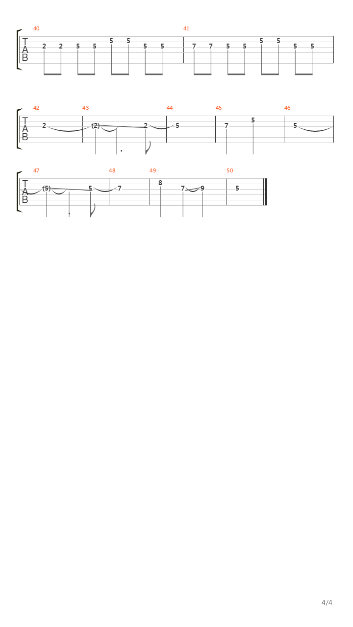 Intro Original吉他谱