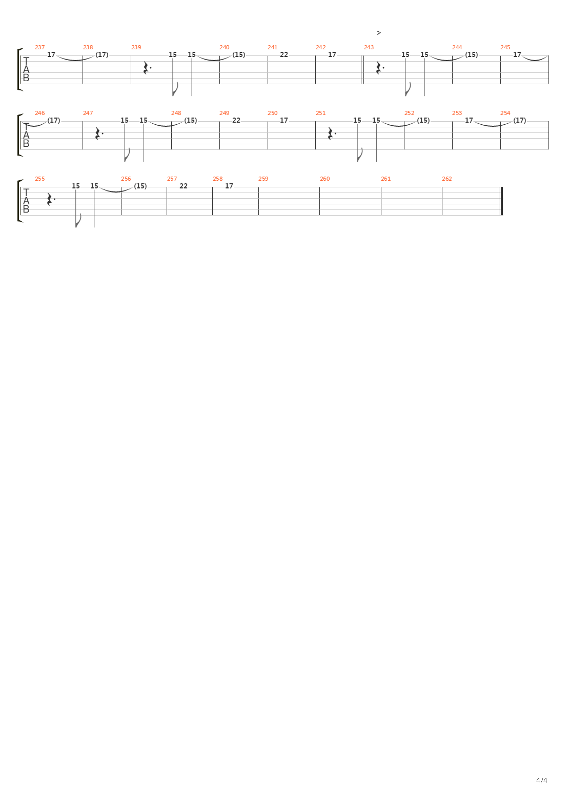 Ginnungagap吉他谱