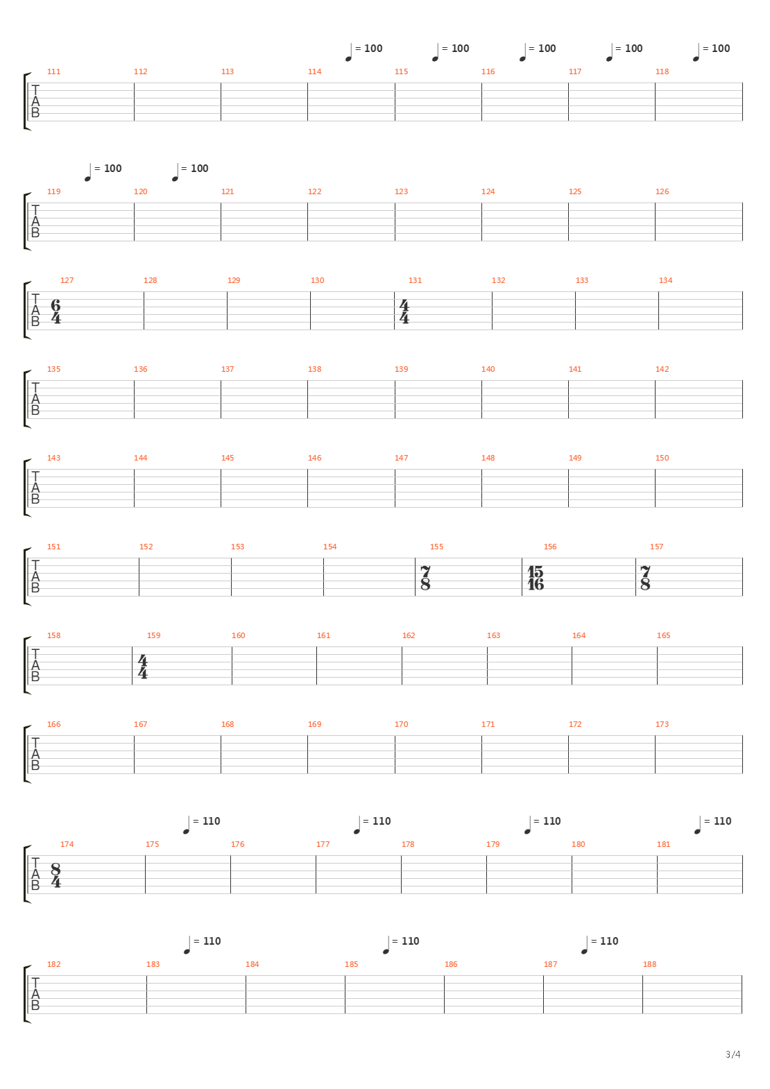 Parabol And Parabola吉他谱