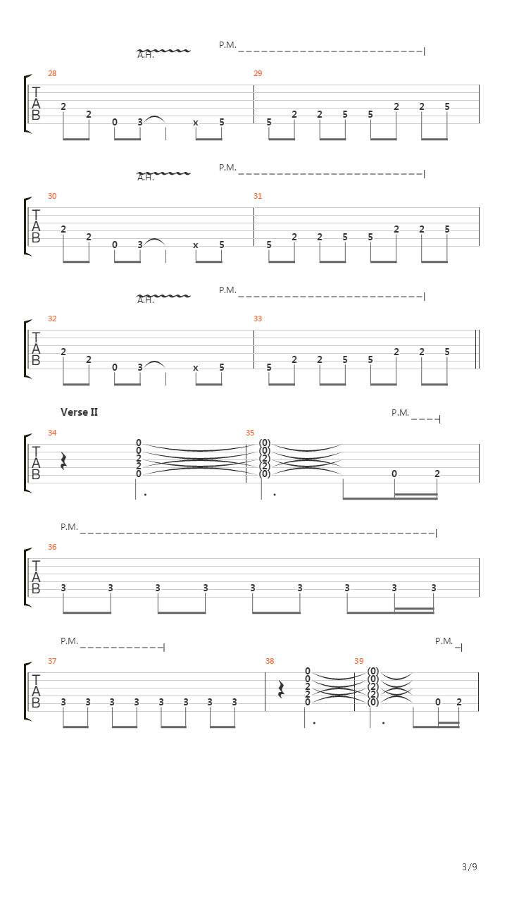 Carmen吉他谱