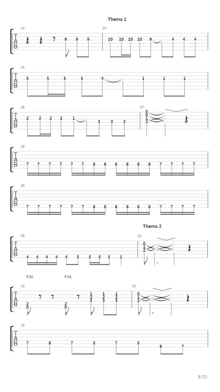 Jaa Rabbi吉他谱