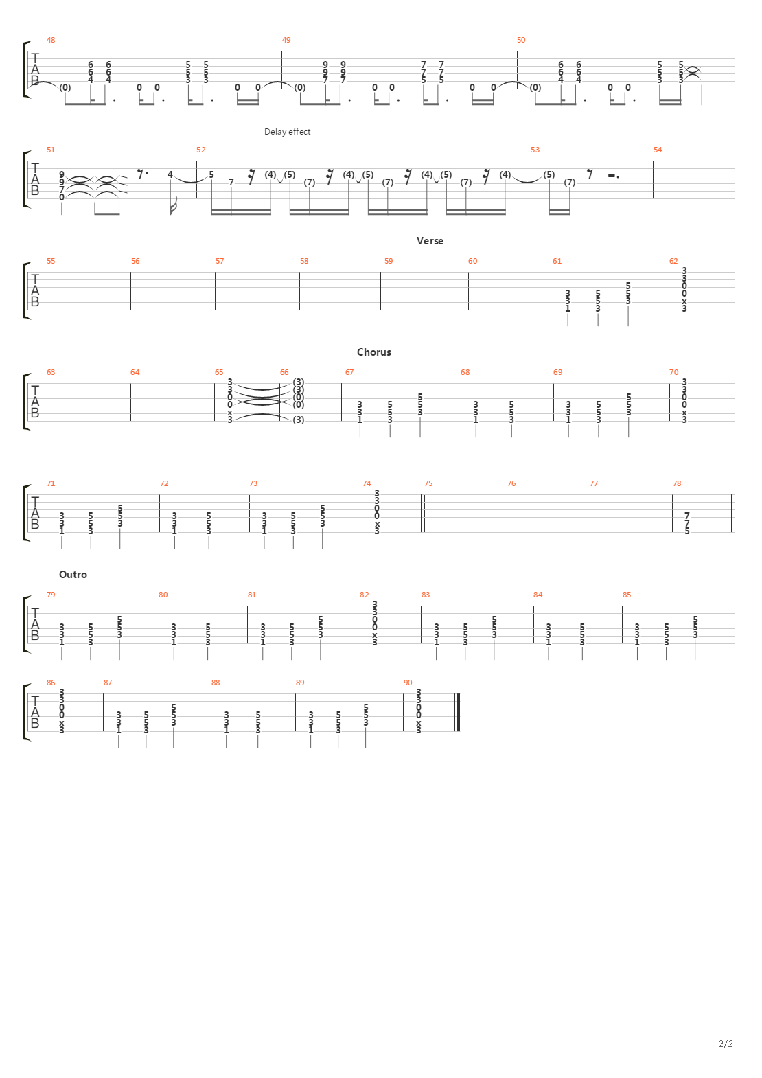 Run For Cover吉他谱
