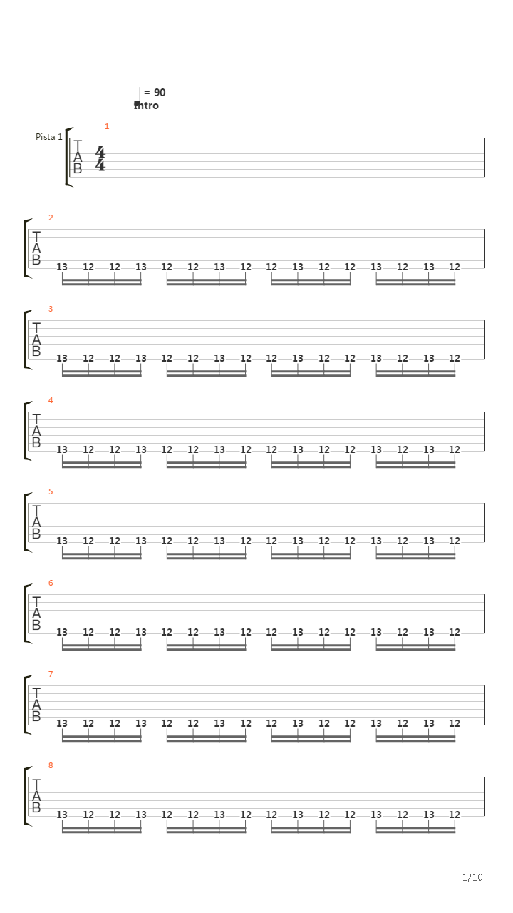 Slip吉他谱