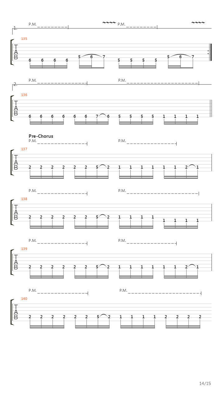 The Final Massacre吉他谱