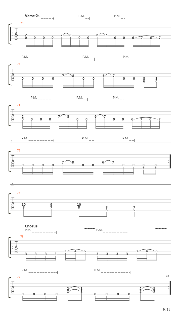 The Final Massacre吉他谱