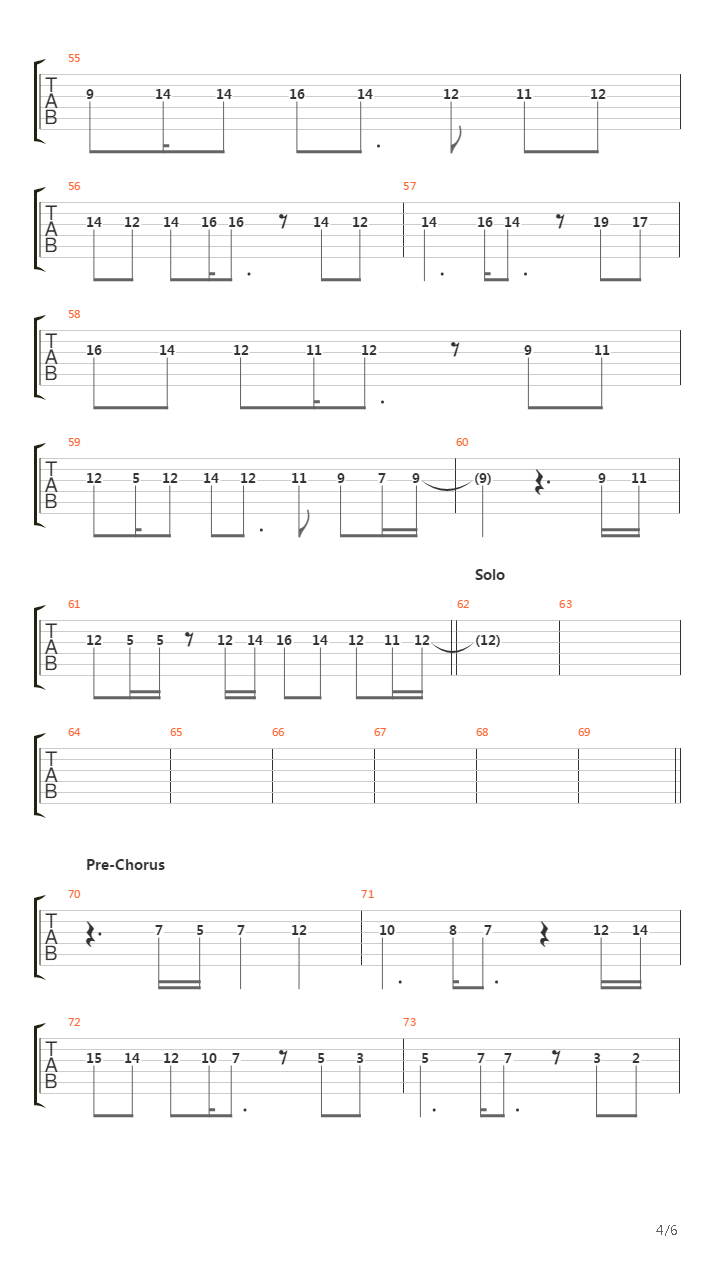 今日の永遠(Kyou No Eien)吉他谱