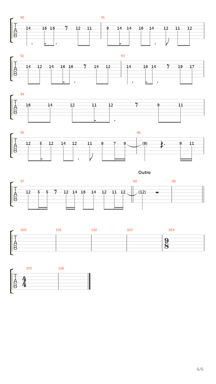 今日の永遠(Kyou No Eien)吉他谱