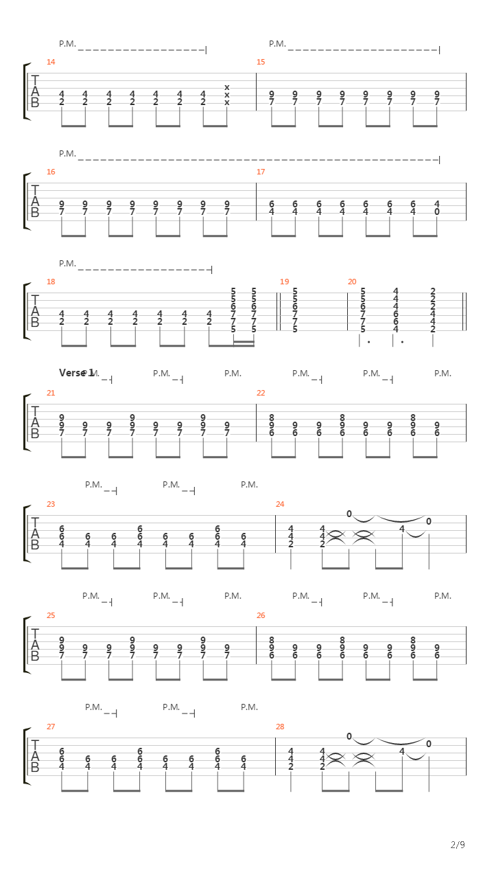 Como Diablos吉他谱