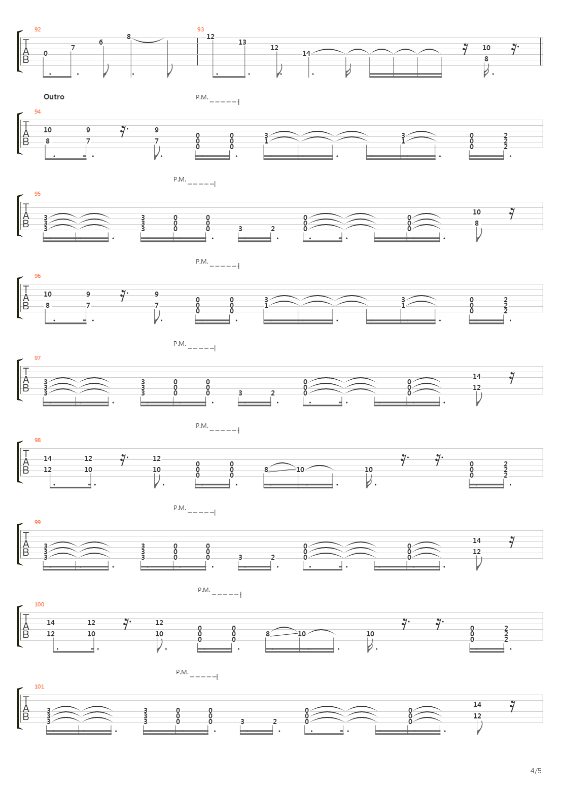 Proof吉他谱