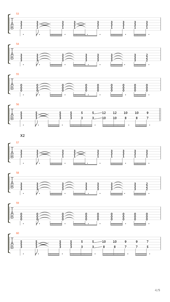 Proof吉他谱