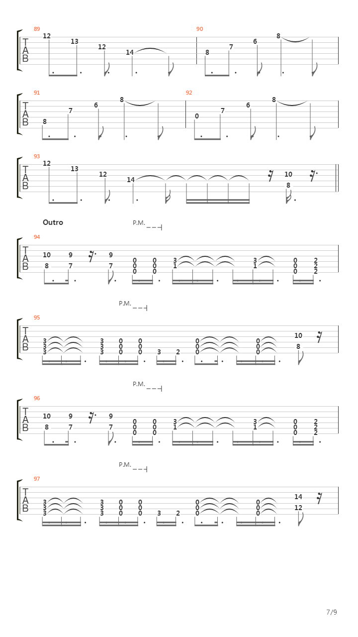 Proof吉他谱