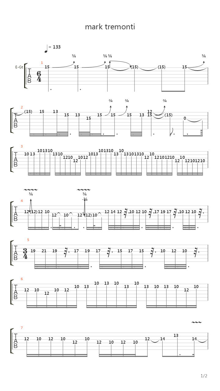 Proof吉他谱