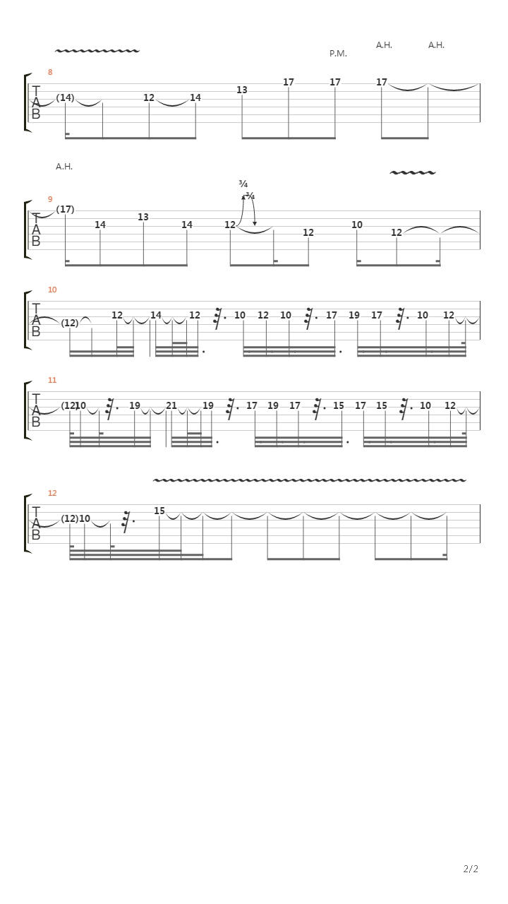 Proof吉他谱