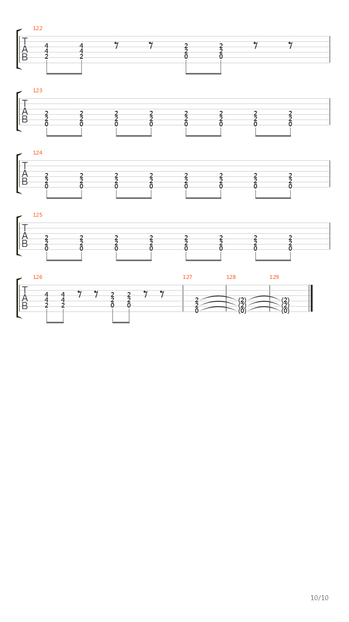 O Ultimo Bar吉他谱