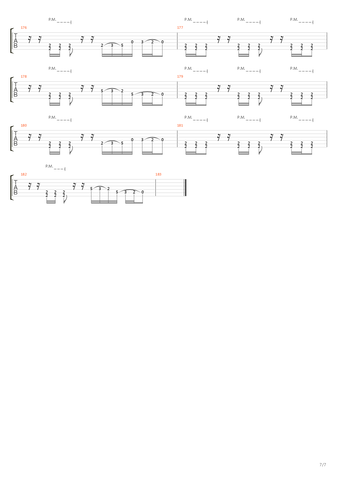 Faust吉他谱