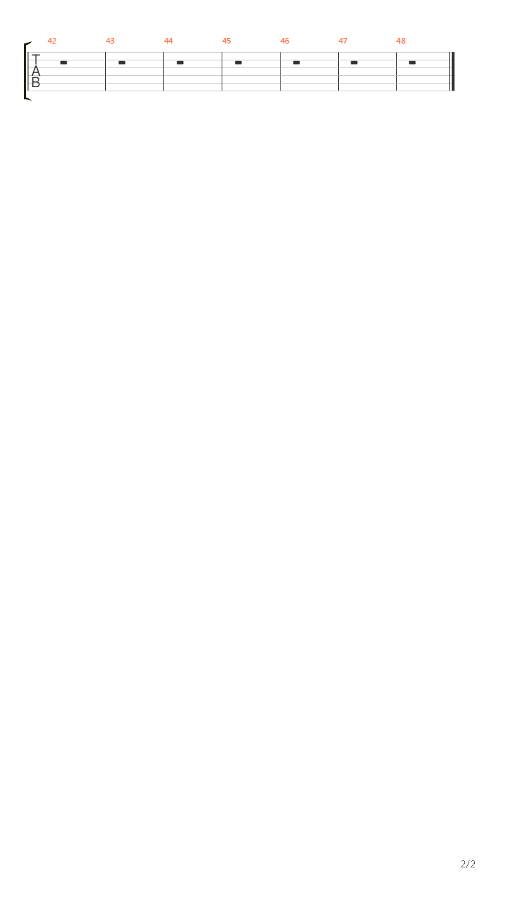 Au Suivant吉他谱