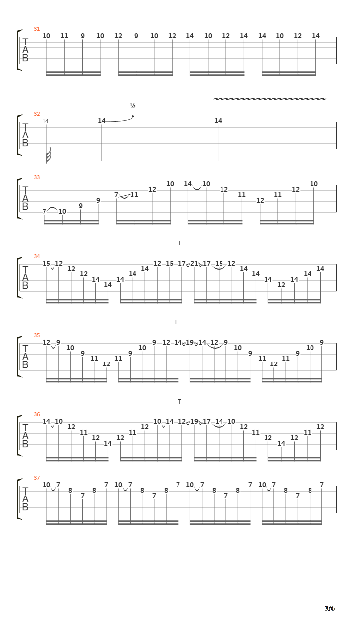 Glare Guitar School Vol 4 - Mia吉他谱