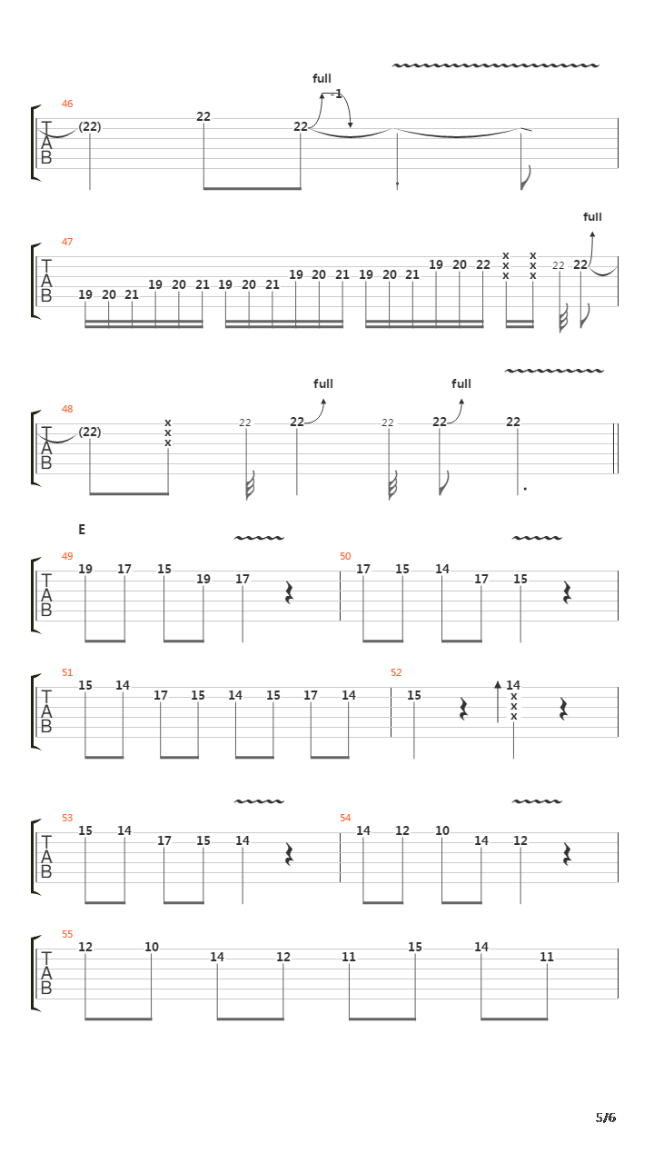 Glare Guitar School Vol 4 - Mia吉他谱