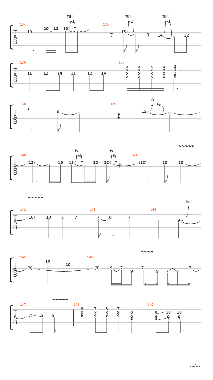 Rebubula吉他谱