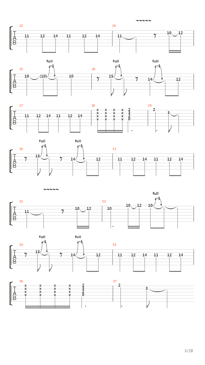 Rebubula吉他谱