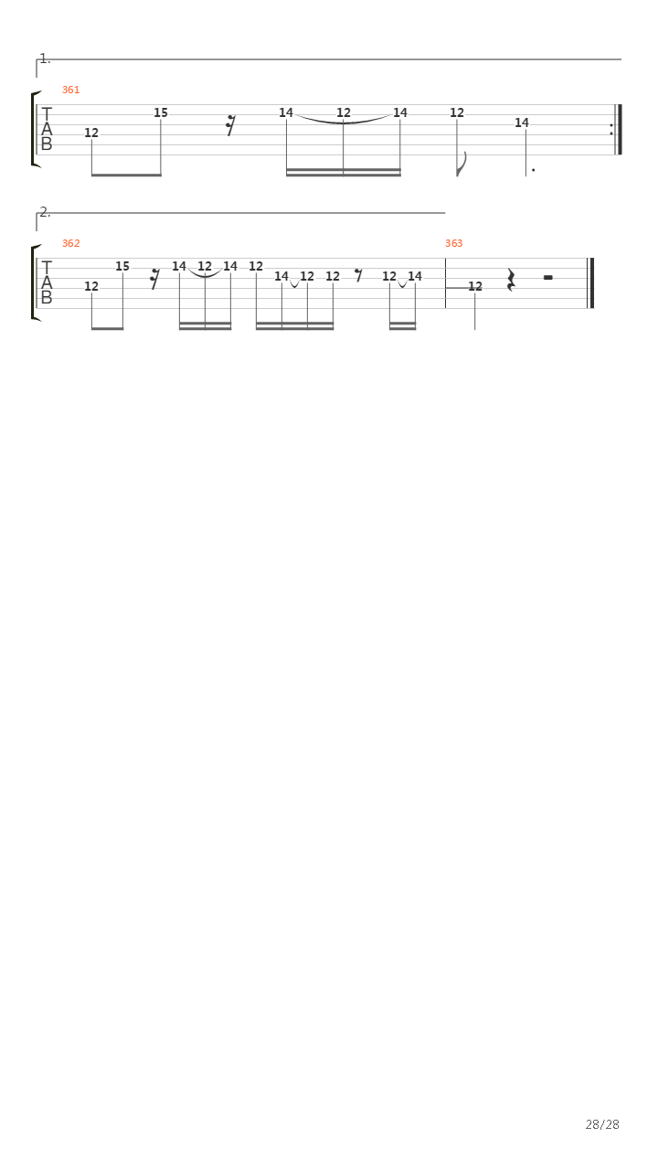 Rebubula吉他谱