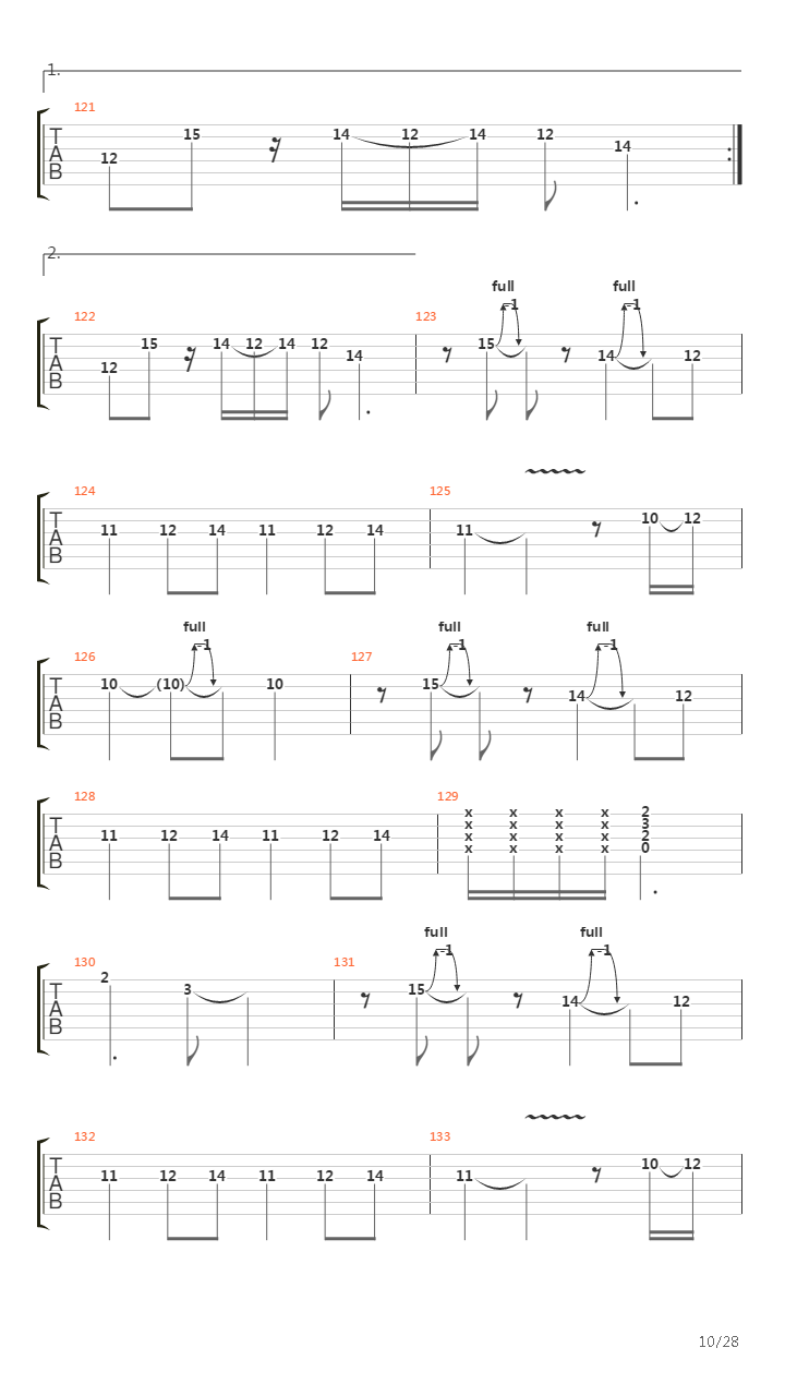 Rebubula吉他谱