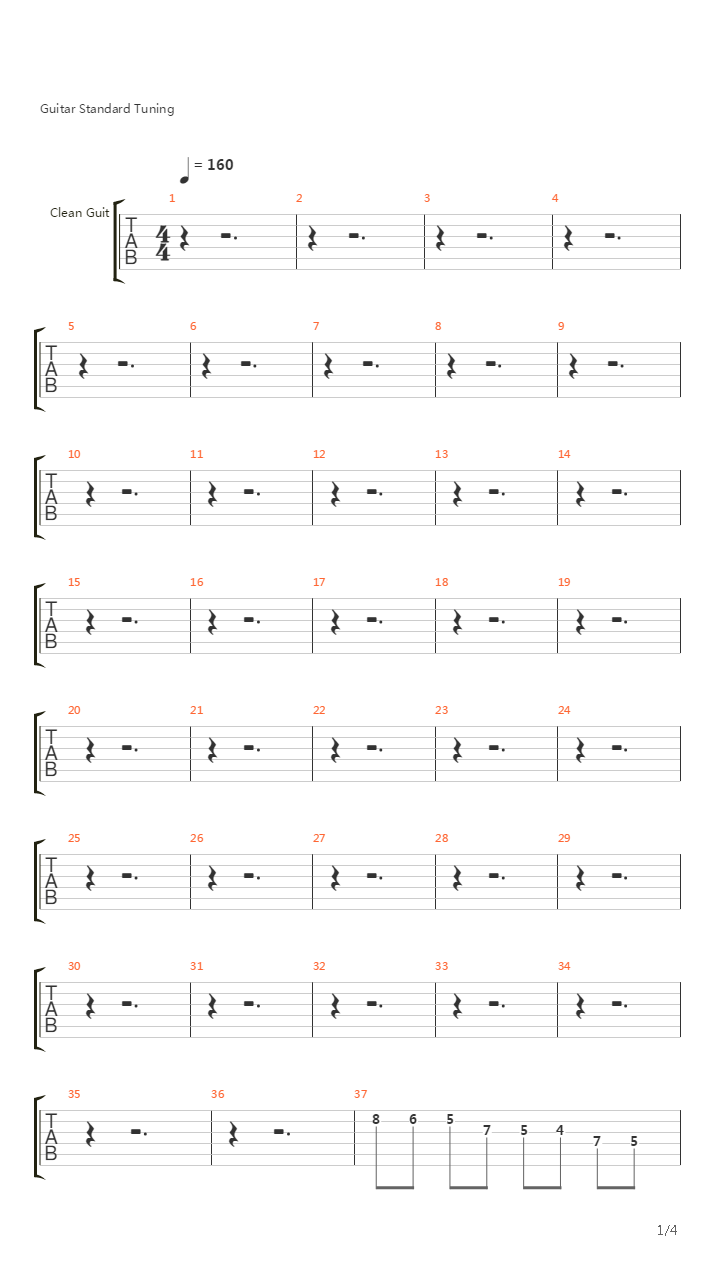 Sax Rohmer, Pt. 1吉他谱