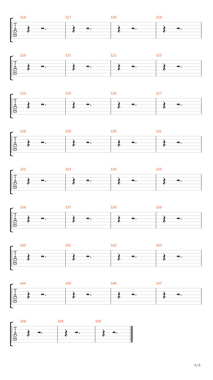 Sax Rohmer, Pt. 1吉他谱