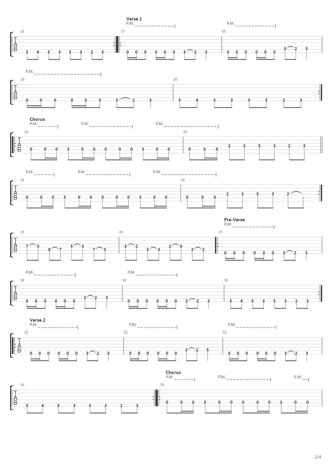 dirty bitch吉他谱